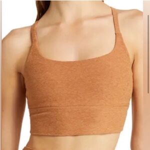 Vuori Longline Tan Elevation Bra in Small